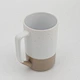 Double Color Ceramic Mug With Handle
